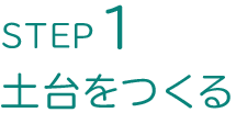 step1 土台をつくる
